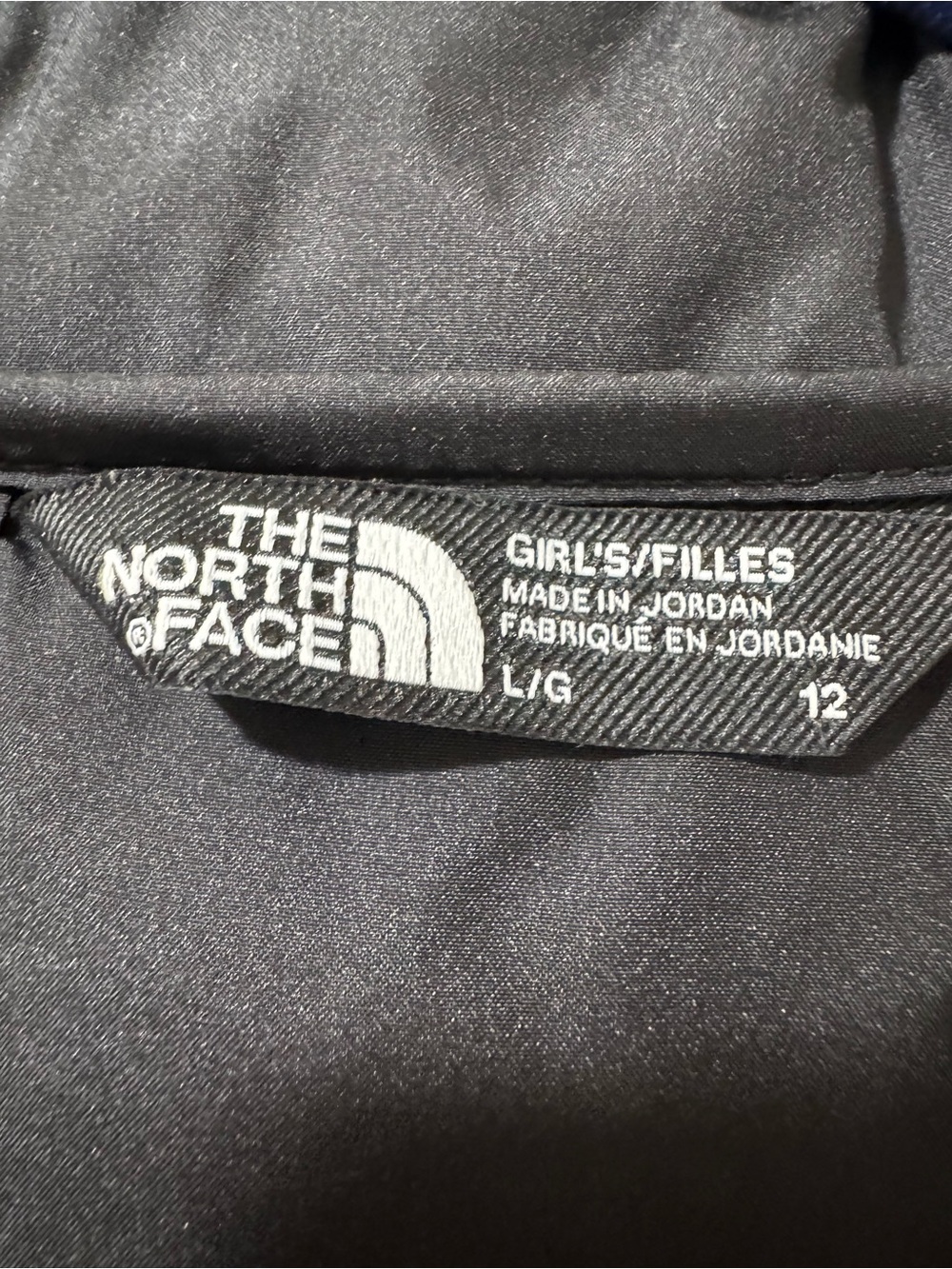 Kids The North Face TNF Black Thermoball Hooded Jacket (Size L-12) - Picture 3 of 7